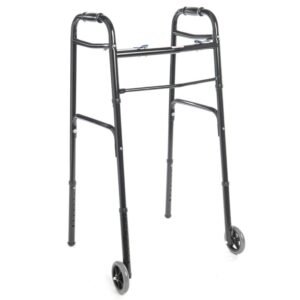 Protekt® Two-Button Folding Lightweight Aluminum Walker