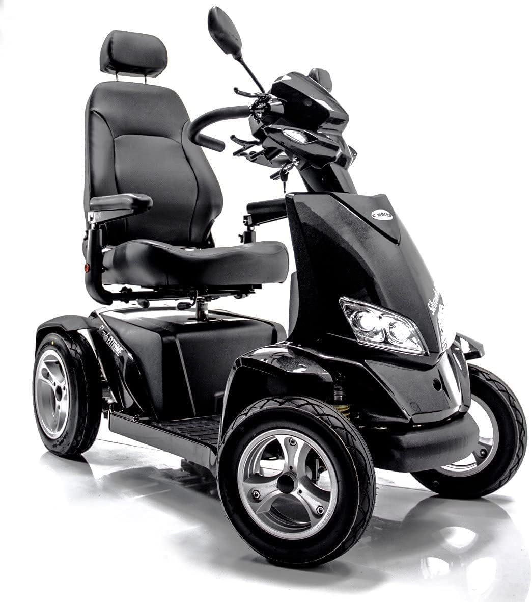 Silverado Extreme 4-Wheel Full Suspension Electric Mobility Scooter + Challenger Accessory Bundle - Image 6