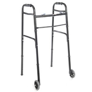 Protekt® Two-Button Folding Lightweight Aluminum Walker