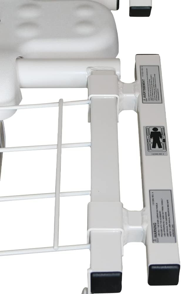 Joerns WeCare Full-Electric Adjustible Bed Frame Fixed Width and Roll-in-Low with Traditional Style Panel in Quartered Oak, (42"W WeCare w/Trad. Panels & Width Ext, Quartered Oak) - Image 3