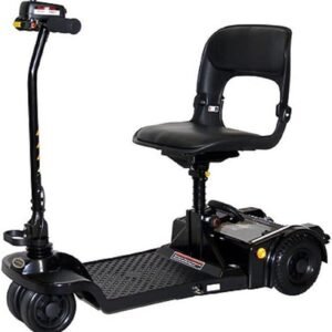 Shoprider - Echo Folding - Travel Scooter - 4-Wheel - Black
