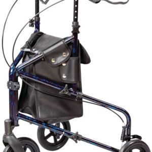 3 Wheel Walker for Seniors, Blue