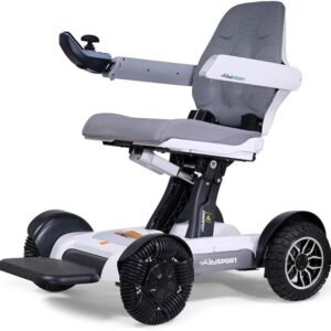 Automatic Folding Power Wheelchair (White)