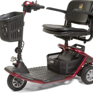 LiteRider - Lightweight Travel Scooter - 3-Wheel - Red