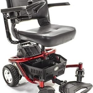 LITERIDER Envy GP162 Electric Travel Powerchair (Red)