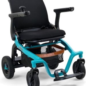 Manual Folding Power Wheelchair - Memory Foam Seat