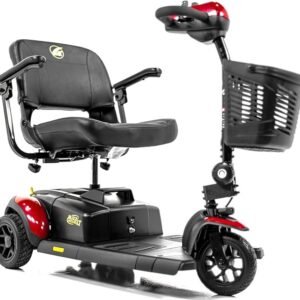 Buzzaround LT 3-Wheel Small Portable Travel Mobility Scooter (Black)