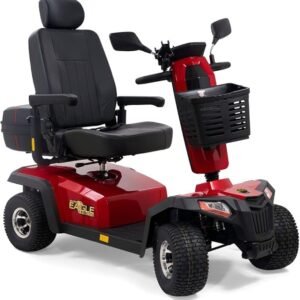 Eagle All-Terrain GR596 – Ultimate Off-Road Mobility Scooter (Red)