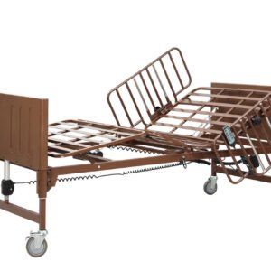 Lightweight Bariatric Homecare Bed, Four Linear Motor Control Back, Knee and Hi/Lo, Scratch Resistant Molded Panel Bed Ends; BED4200