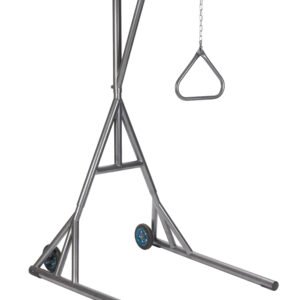 Bariatric Heavy Duty Trapeze Bar, Silver Vein