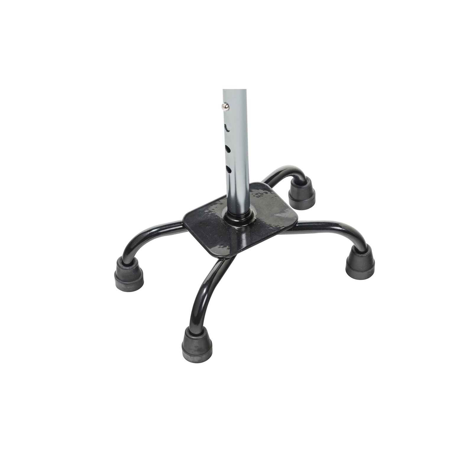 Folding Quad Cane, Small Base, Charcoal - Image 4