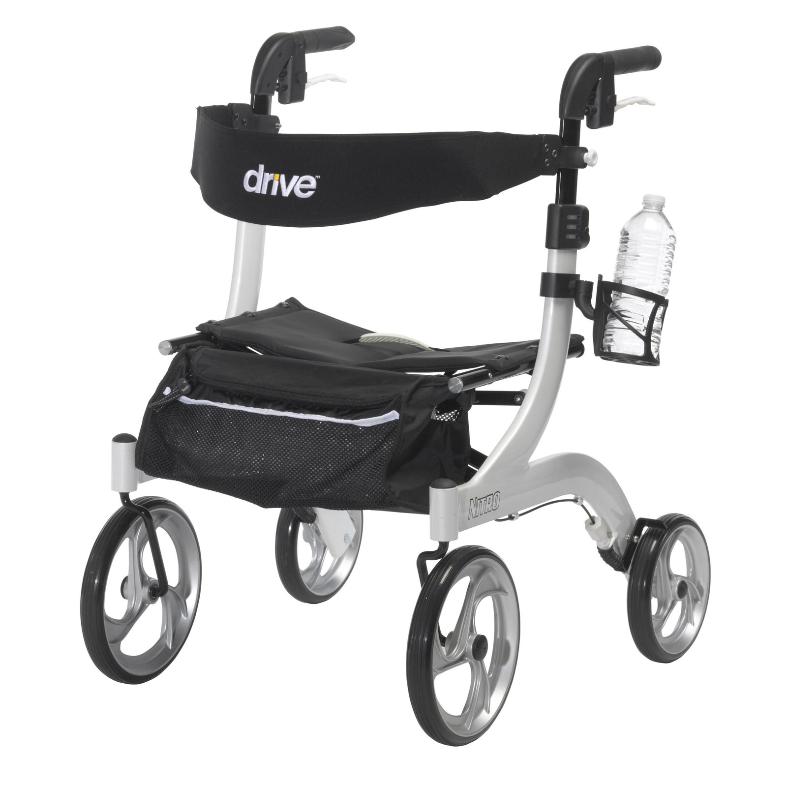 Nitro Rollator Rolling Walker Cane Holder - Image 4