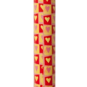 Adjustable Lightweight Folding Cane with Gel Hand Grip, Red Crackle