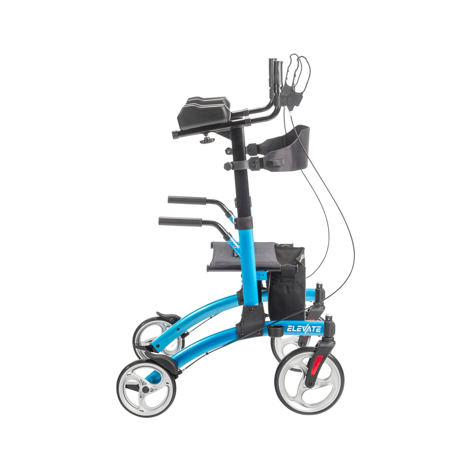 Elevate Upright Walker, Blue - Image 3